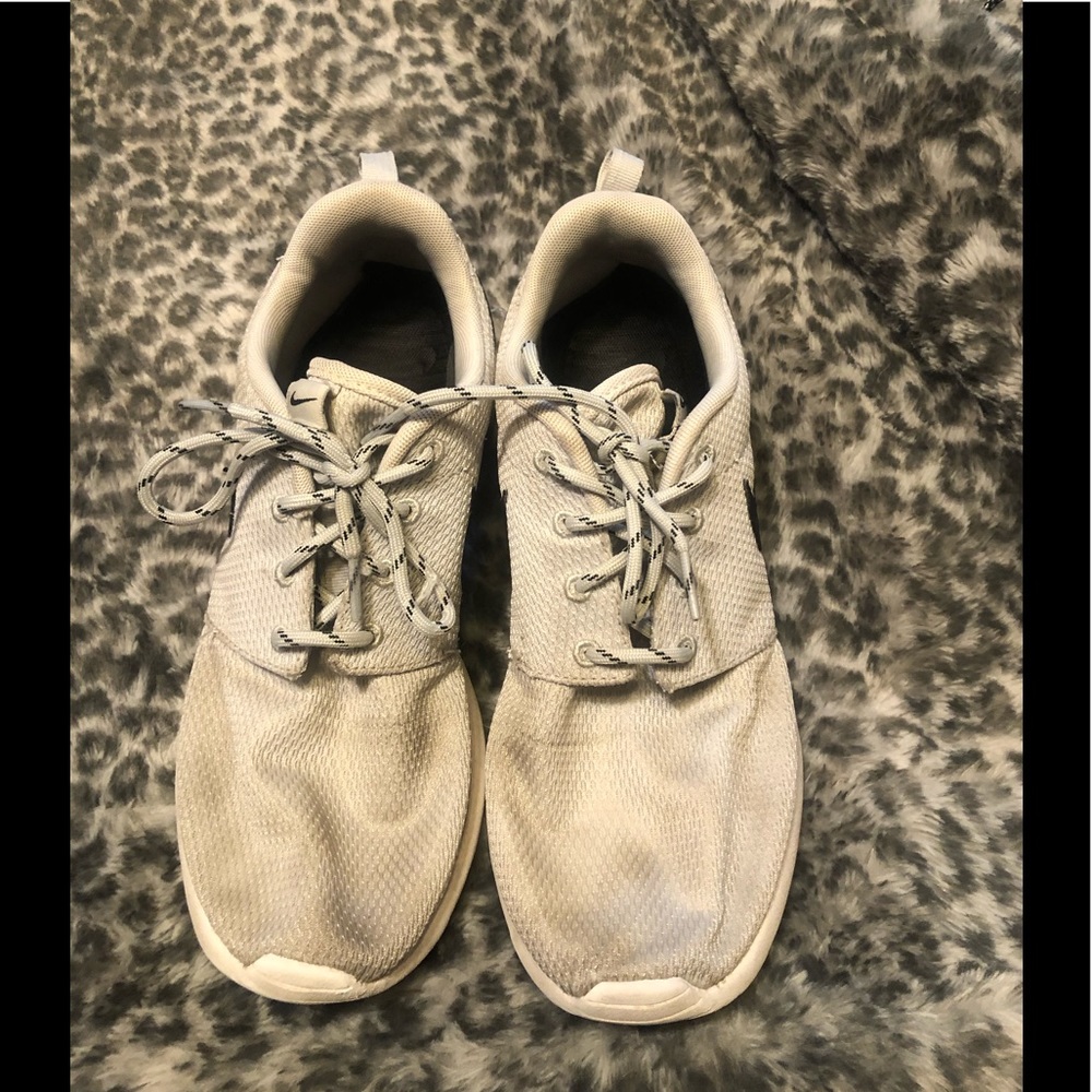 Woman’s Nike running shoe
